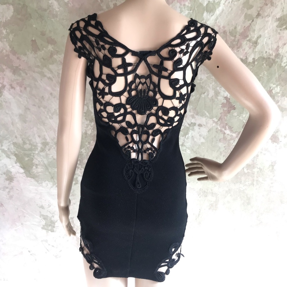 Olivaceous Open Back with Beautiful Details